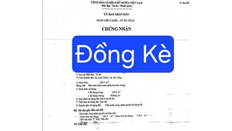 ĐẤT MẶT TIỀN ĐỒNG KÈ – 140M² – VỊ TRÍ KINH DOANH